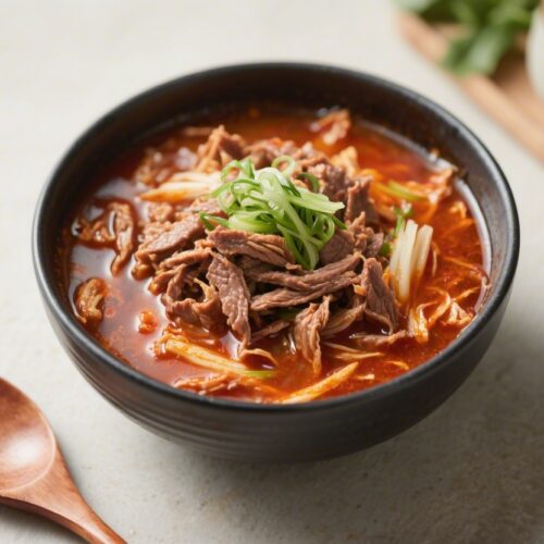 Spicy Korean Yukgaejang Recipe