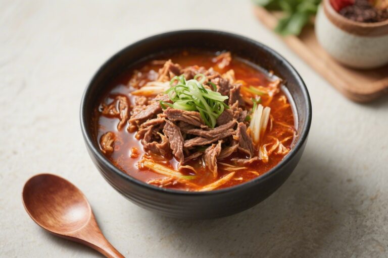 Spicy Korean Yukgaejang Recipe