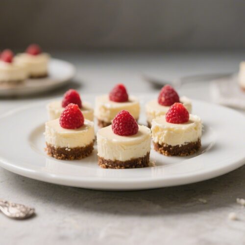No Bake Cheesecake Bites