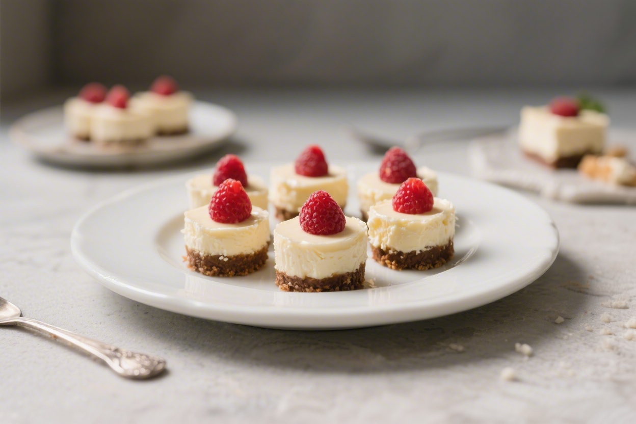 No Bake Cheesecake Bites
