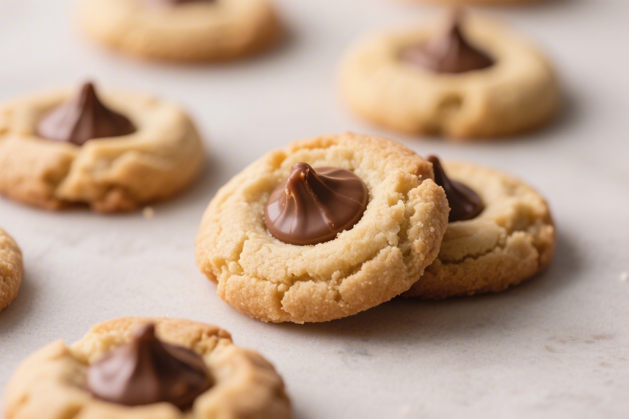 Peanut Butter Kiss Cookies
