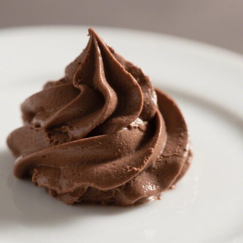 French Chocolate Mousse - Light, Airy, and Rich