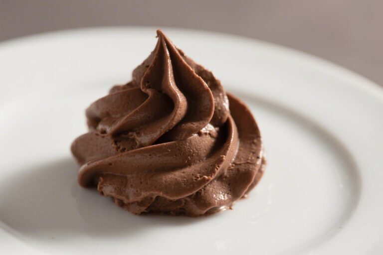 French Chocolate Mousse - Light, Airy, and Rich