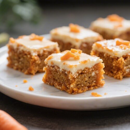 Carrot Cake Bars With Cream Cheese Frosting Recipe