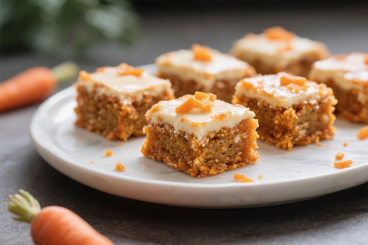 Carrot Cake Bars With Cream Cheese Frosting Recipe