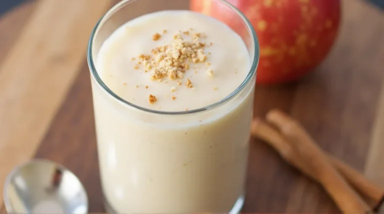 Apple Cinnamon Morning Smoothie