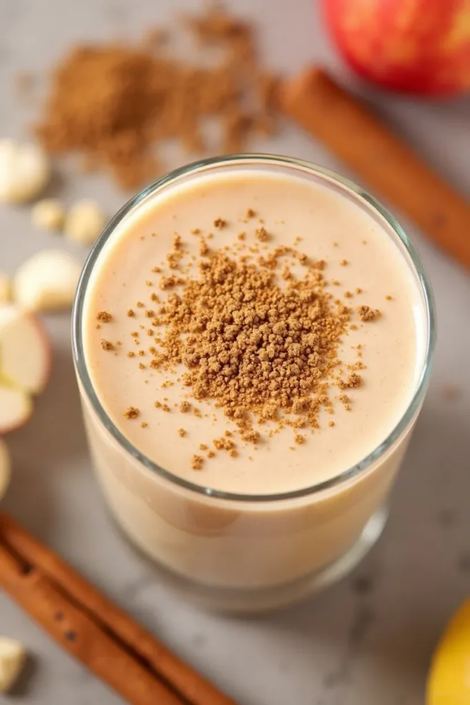Apple Cinnamon Protein Smoothie