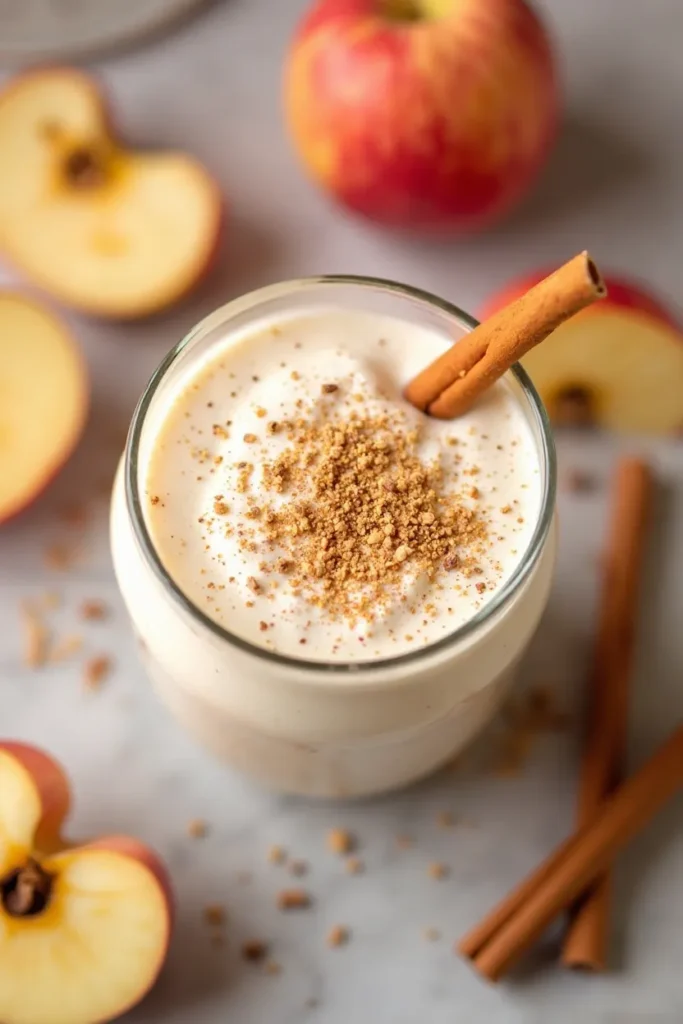 Apple Cinnamon Yogurt Smoothie