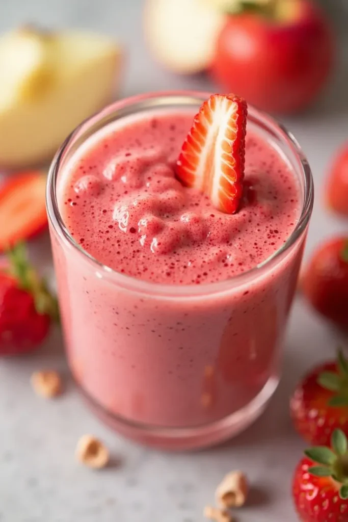 Apple Strawberry Refresh Smoothie