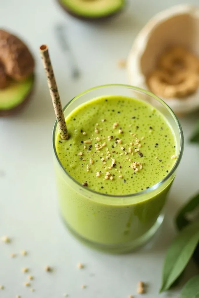 Avocado Coconut Keto Smoothie