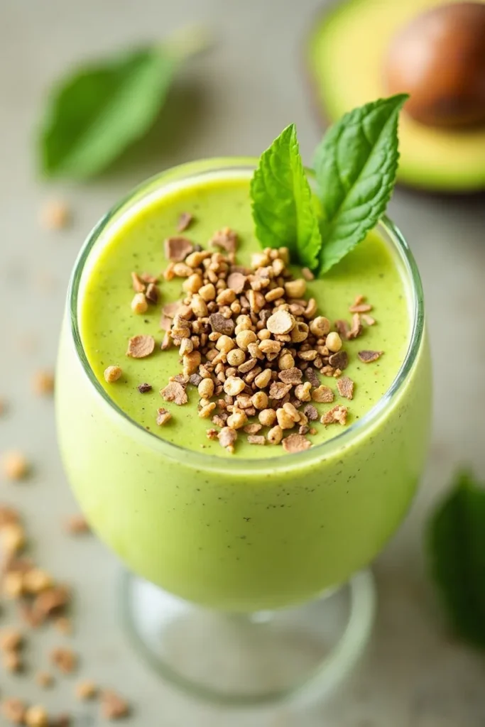 Avocado Coconut Keto Smoothie