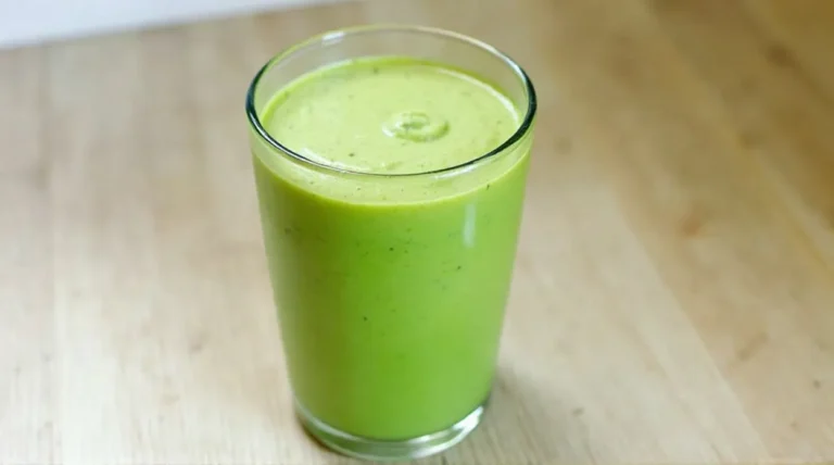 Avocado Cucumber Green Smoothie
