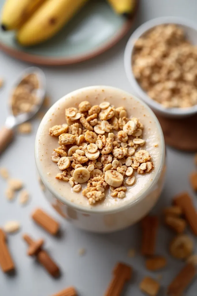Banana Oat Breakfast Smoothie