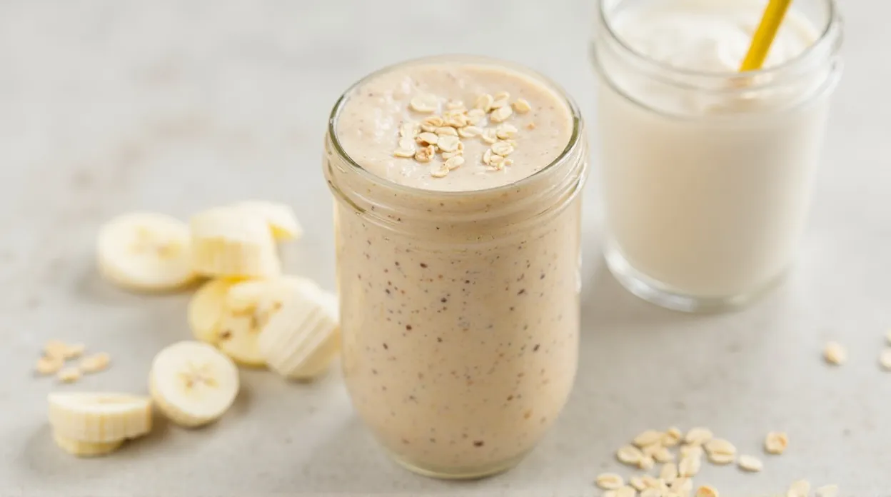 Banana Oat Breakfast Smoothie