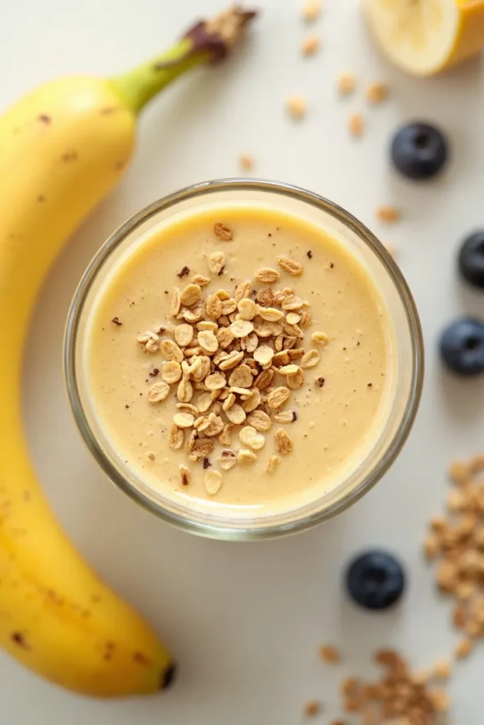 Banana Oat Protein Shake