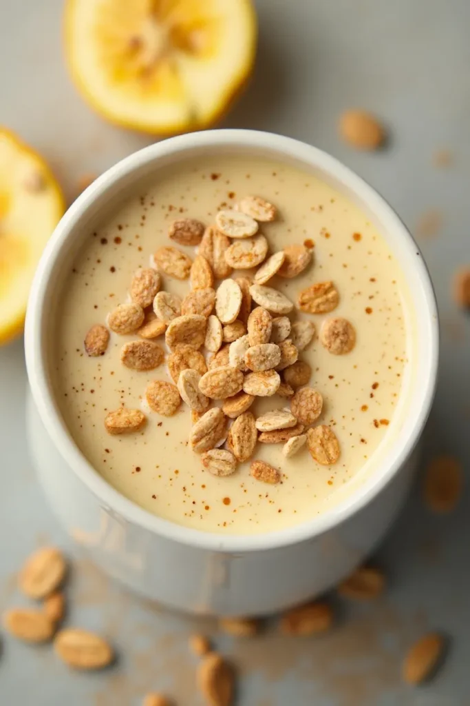 Banana Oat Protein Shake
