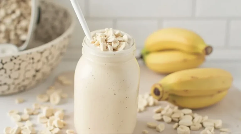 Banana Oat Protein Shake