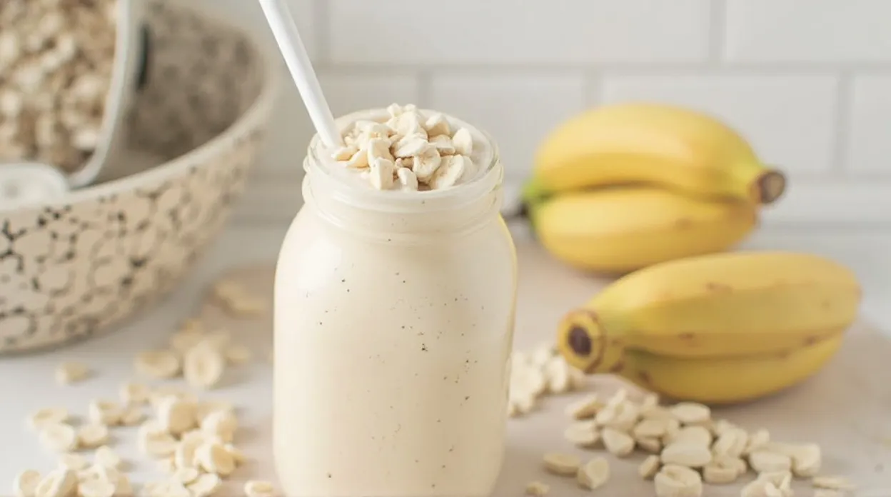 Banana Oat Protein Shake
