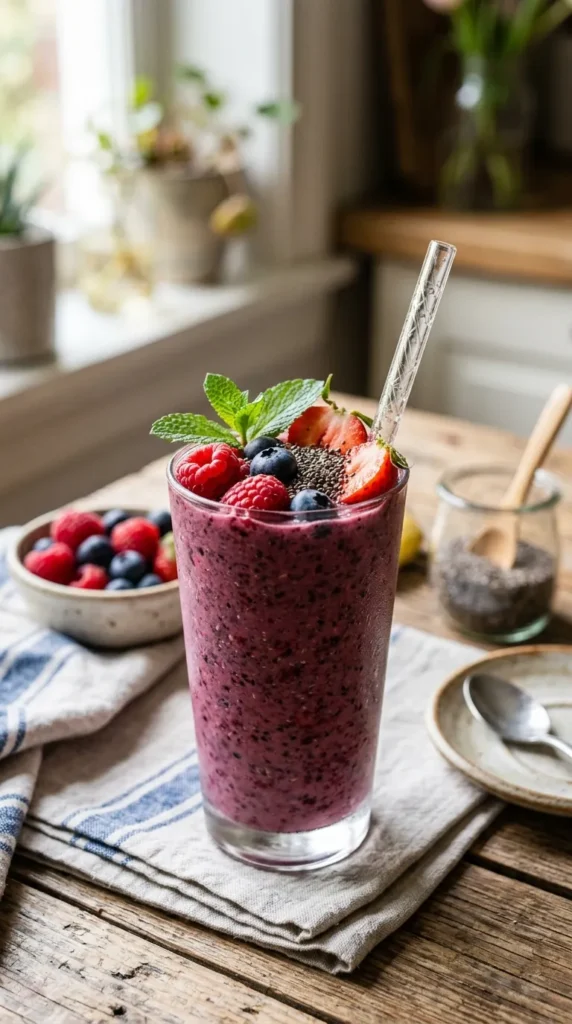 Berry Chia Smoothie