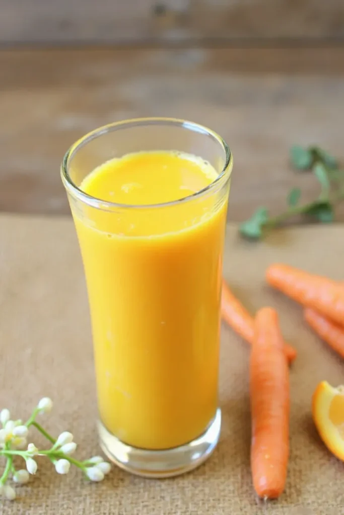 Carrot Orange Turmeric Immunity Smoothie
