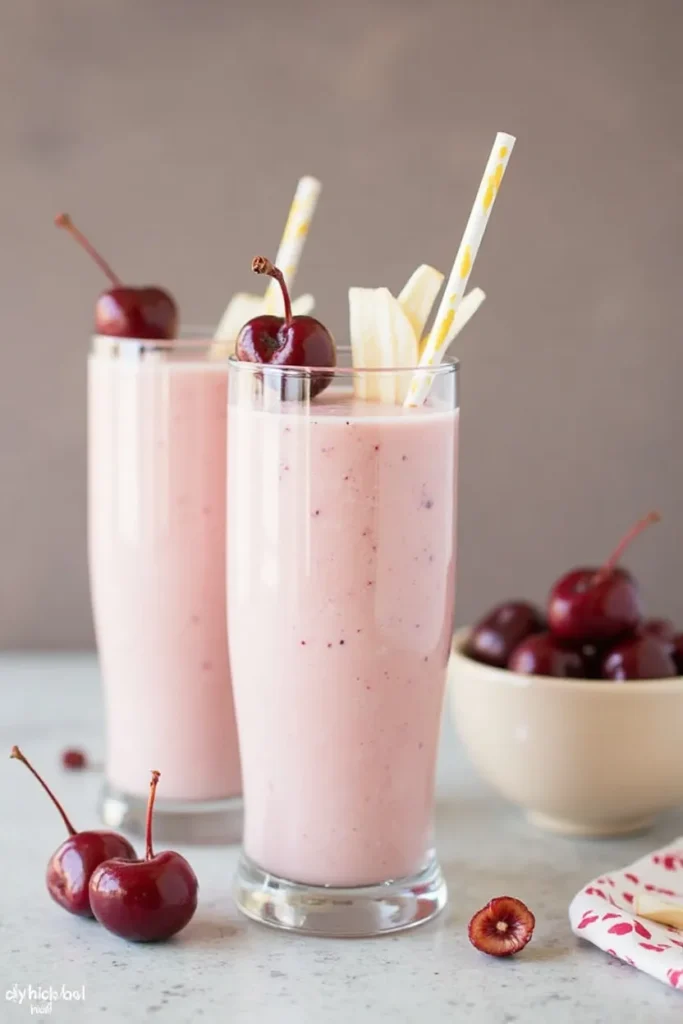 Cherry Vanilla Protein Shake