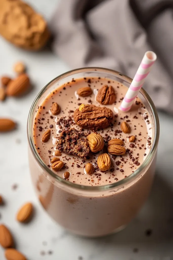 Chocolate Almond Butter Keto Shake