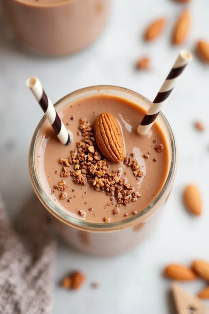 Chocolate Almond Butter Keto Shake