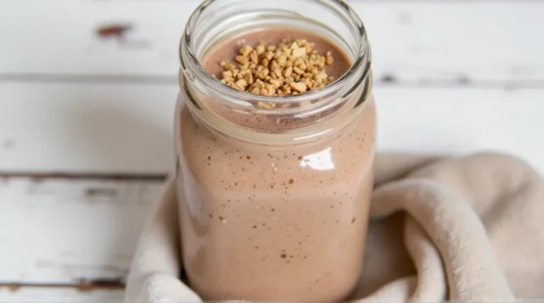 Chocolate Almond Butter Protein Shake