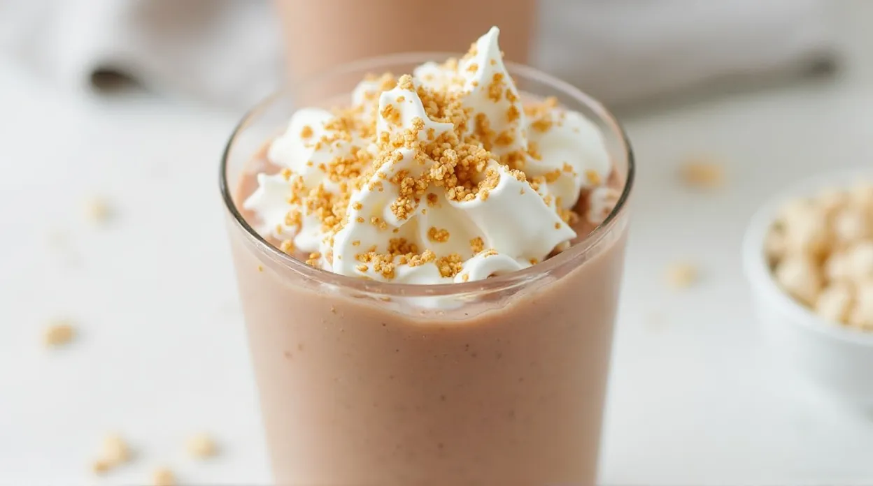 Chocolate Peanut Butter Breakfast Shake