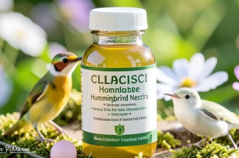 Classic Homemade Hummingbird Nectar