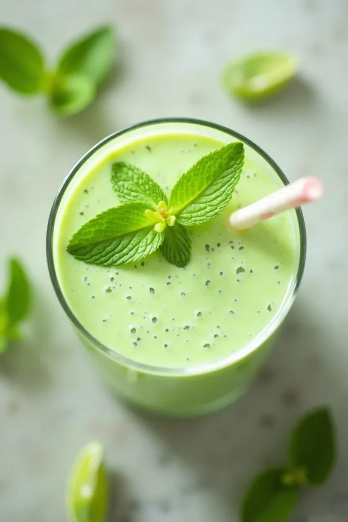 Coconut Mint Keto Smoothie