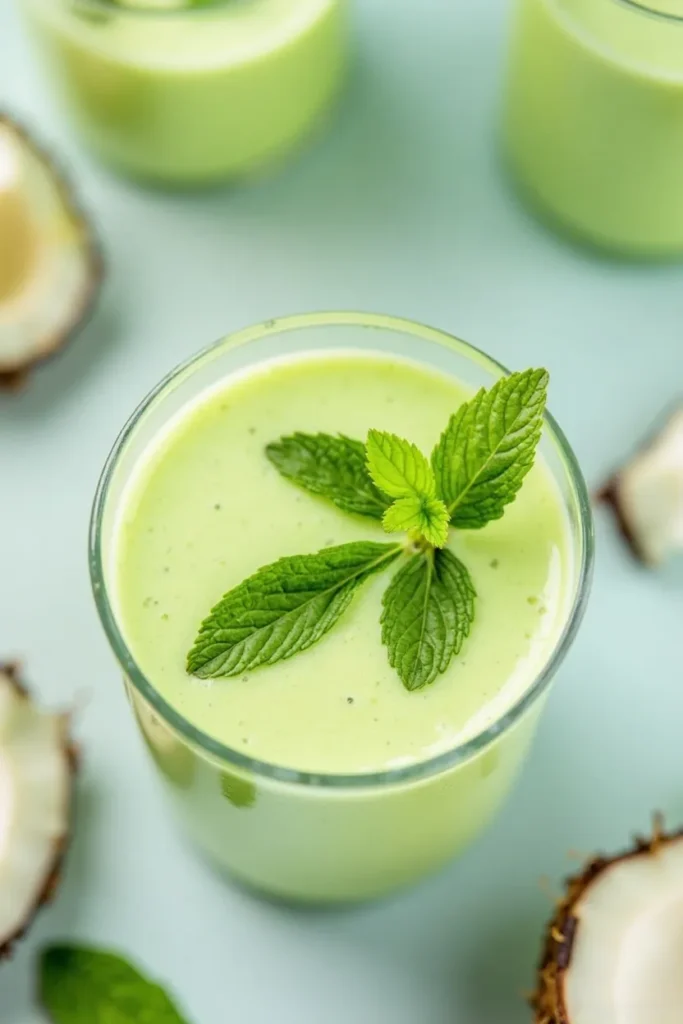 Coconut Mint Keto Smoothie