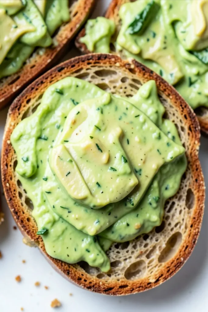 Creamy Avocado Egg Toast Soldiers