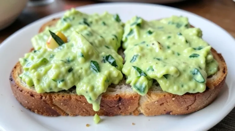 Creamy Avocado Egg Toast Soldiers