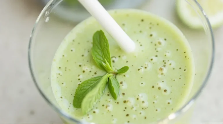 Cucumber Lime Refresher Smoothie Recipe