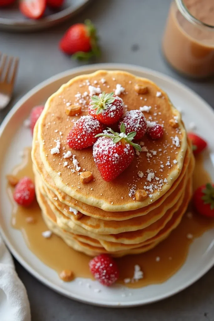 Fluffy High-Protein Pancakes