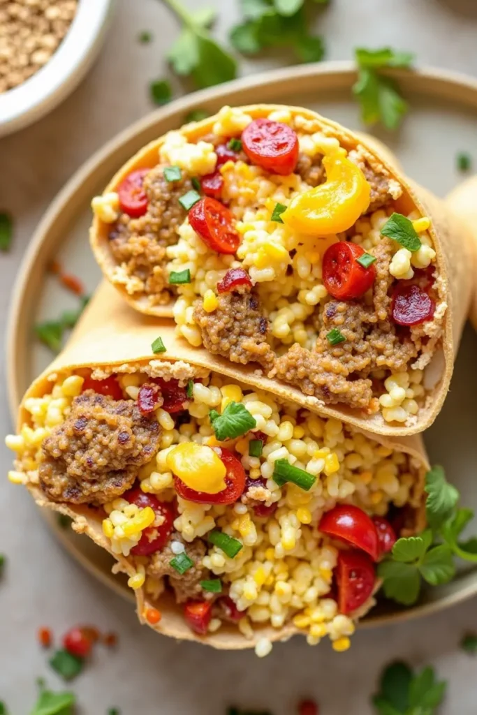 Freezer-Friendly Breakfast Burritos (Reheat 