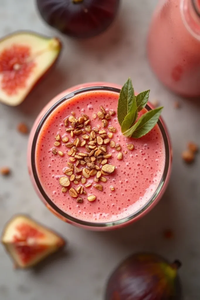 Ginger Fig Smoothie