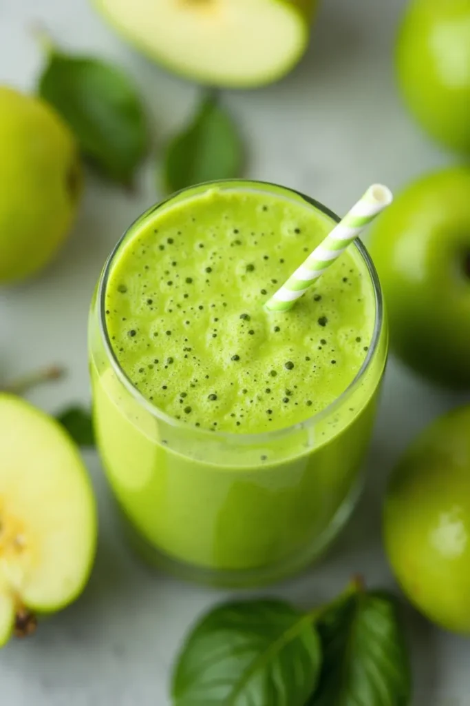 Green Apple Ginger Zing Smoothie