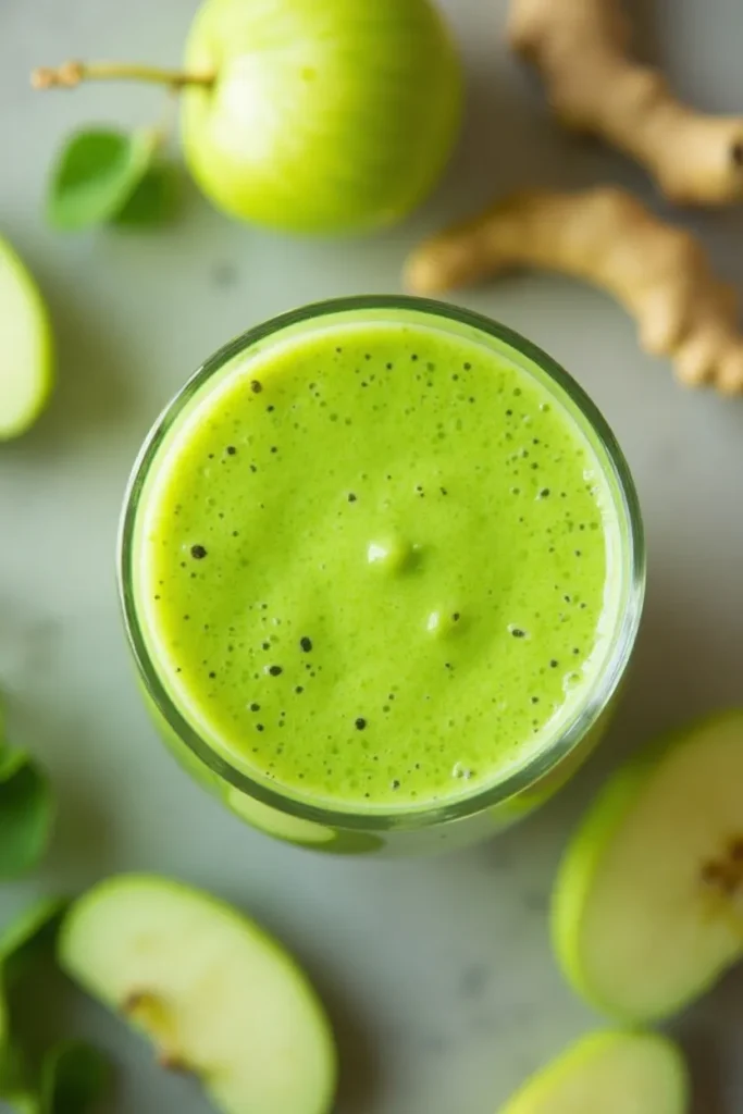 Green Apple Ginger Zing Smoothie