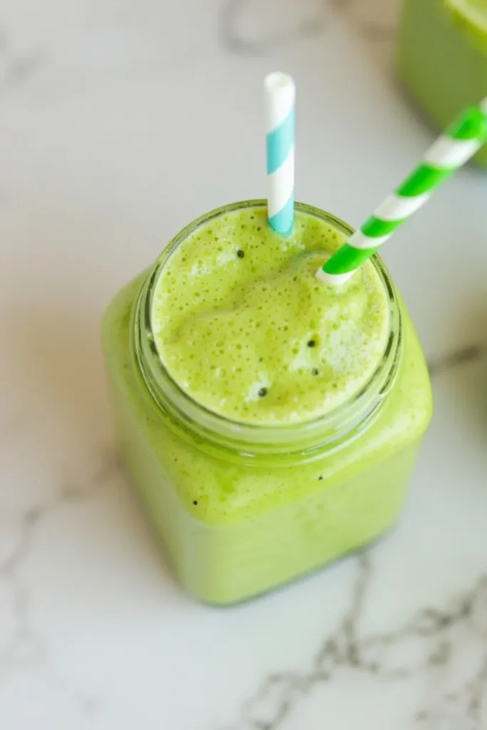 Green Matcha Avocado Smoothie