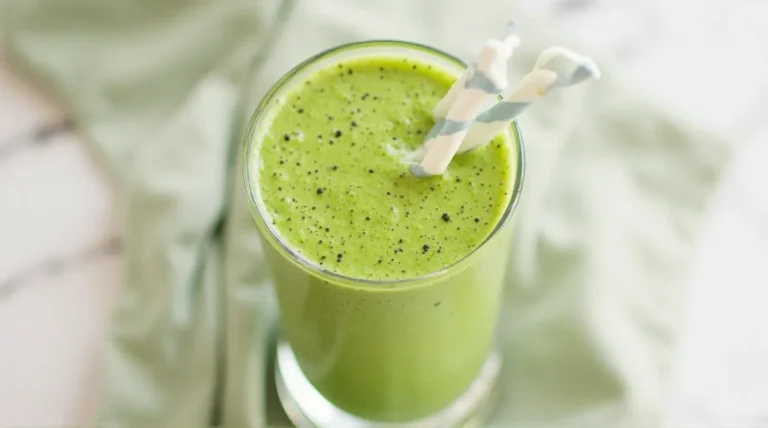 Green Spinach Avocado Keto Smoothie