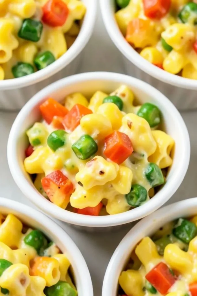 Hidden Veggie Mac and Cheese Cups