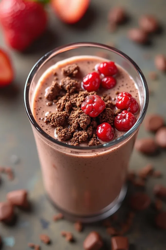 High-Protein Chocolate Smoothie