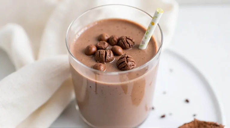 High-Protein Chocolate Smoothie Recipe