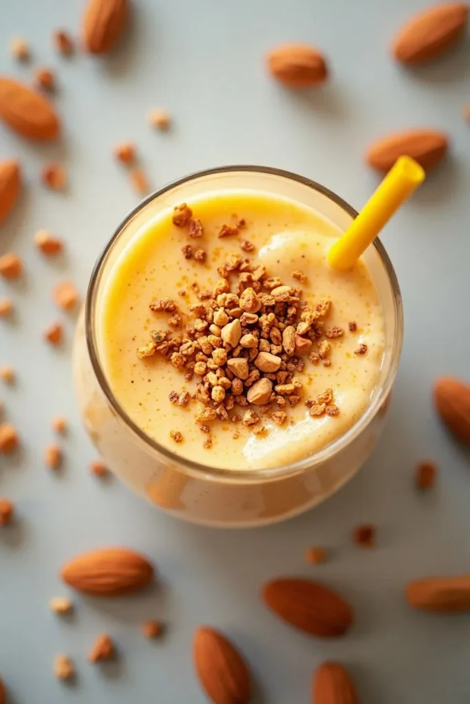 Honey Almond Breakfast Smoothie