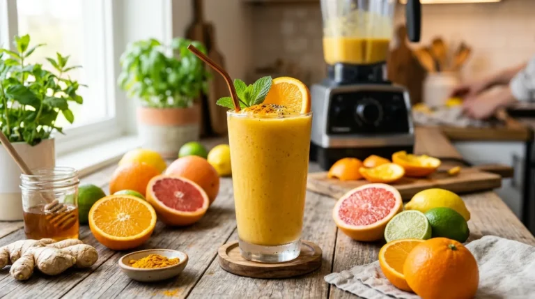 Immunity-Boosting Citrus Smoothie