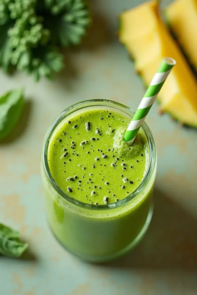 Kale Pineapple Detox Smoothie