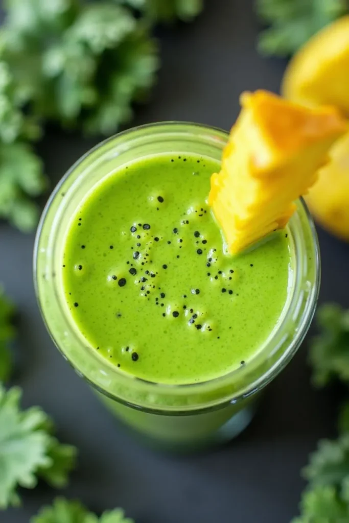 Kale Pineapple Detox Smoothie
