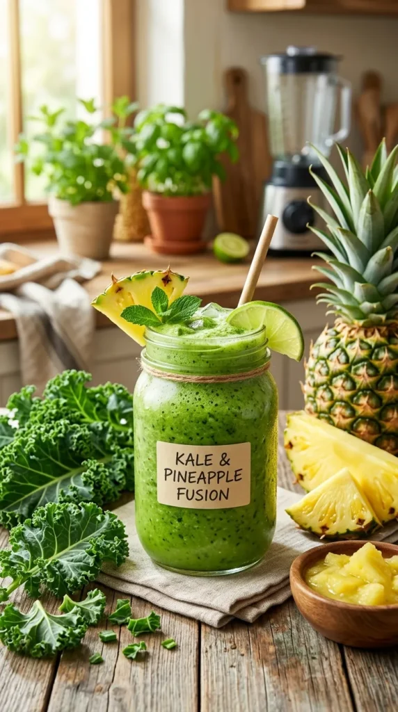 Kale and Pineapple Fusion